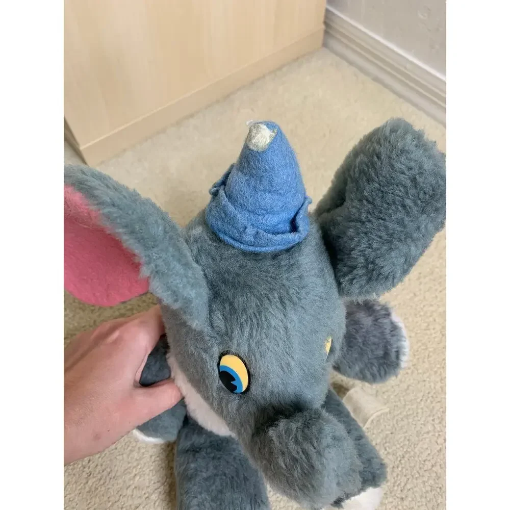 VINTAGE Disney Plush Dumbo Stuffed Elephant 13